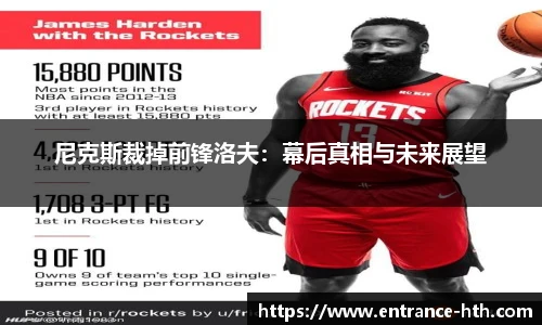 尼克斯裁掉前锋洛夫：幕后真相与未来展望